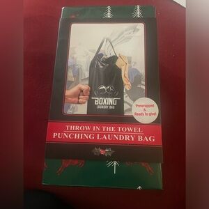 Laundry Bag Canvas Punching Bag NWT